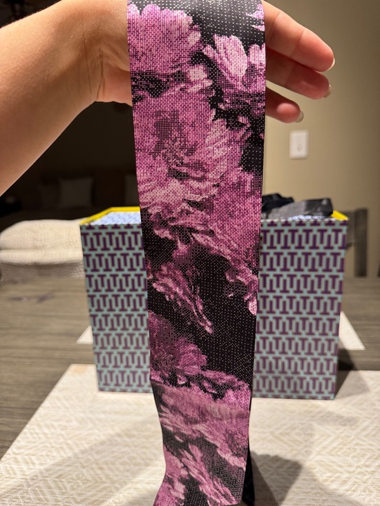 Tory Burch Silk Ribbon Tie - Picture 3 of 4